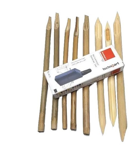 Bambus schilf stift set 8 - schilf,
